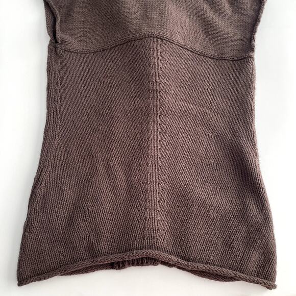 Vintage Old Navy Y2K Lambswool Blend Open Front Sleeveless Cardigan Size M - Picture 11 of 15